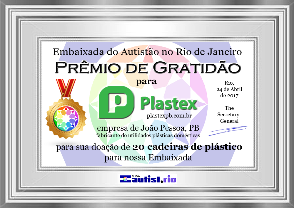 Doação de Plastex, Brasil